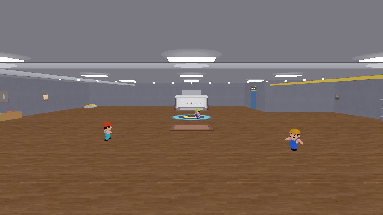 The crew lobby