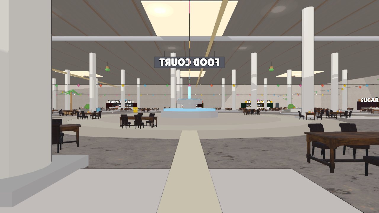 The food court